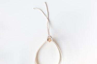 DIY Mid-Century Modern Hanging Teardrop Planter Shelf