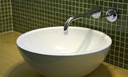Have you ever considered transforming a beautiful bowl into a sink? 